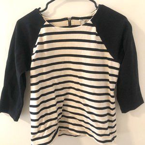 J Crew Zip Top